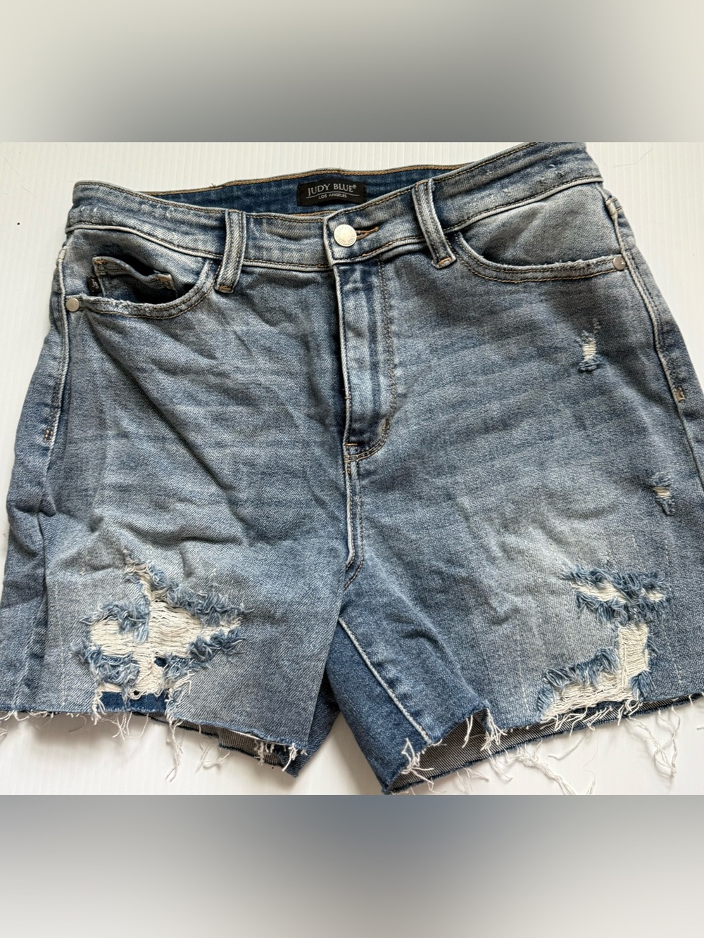 Judy Blue Distressed Shorts